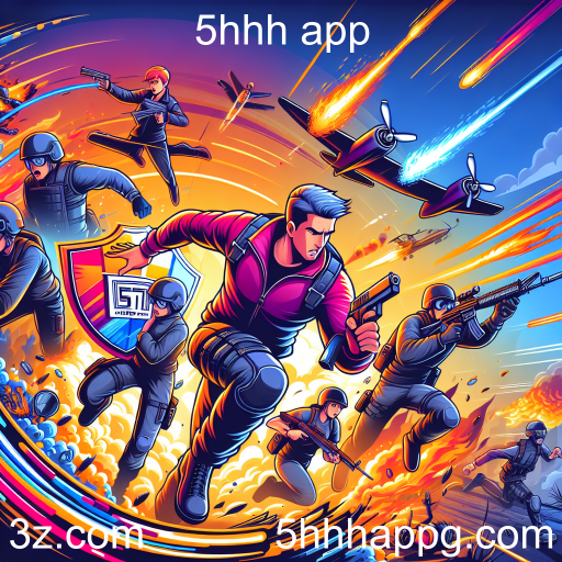Mergulhe na Adrenalina dos Jogos de Ação no 5hhh App